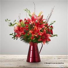 Large Ruby Rapture Jug