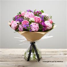 Enchanting Peony Hand-Tied Large