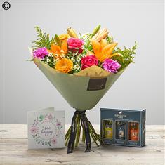 Mothers Day Hand-tied Gift Set - Brights